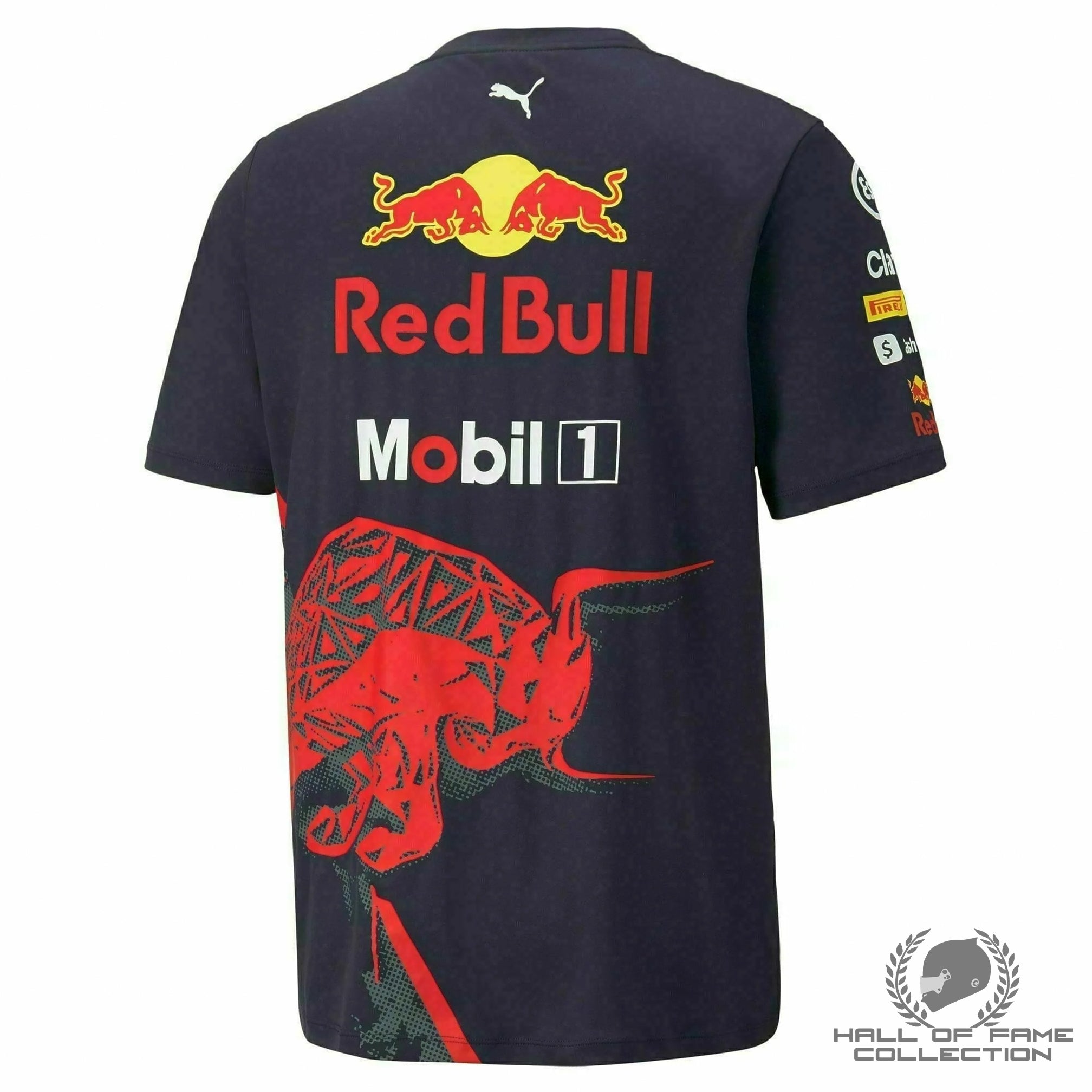 Red Bull Racing F1 Men's Team T-Shirt- Navy
