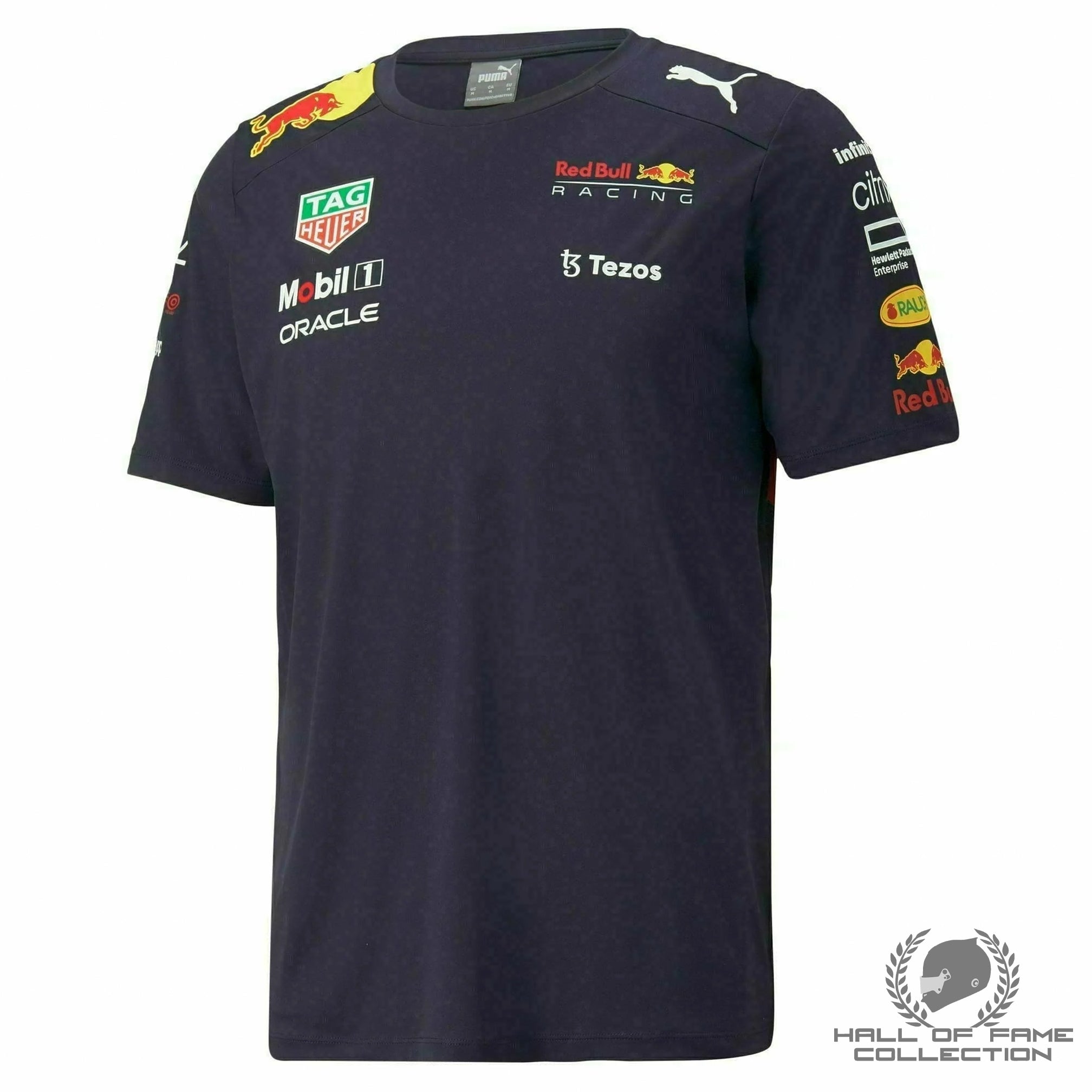 Red Bull Racing F1 Men's Team T-Shirt- Navy