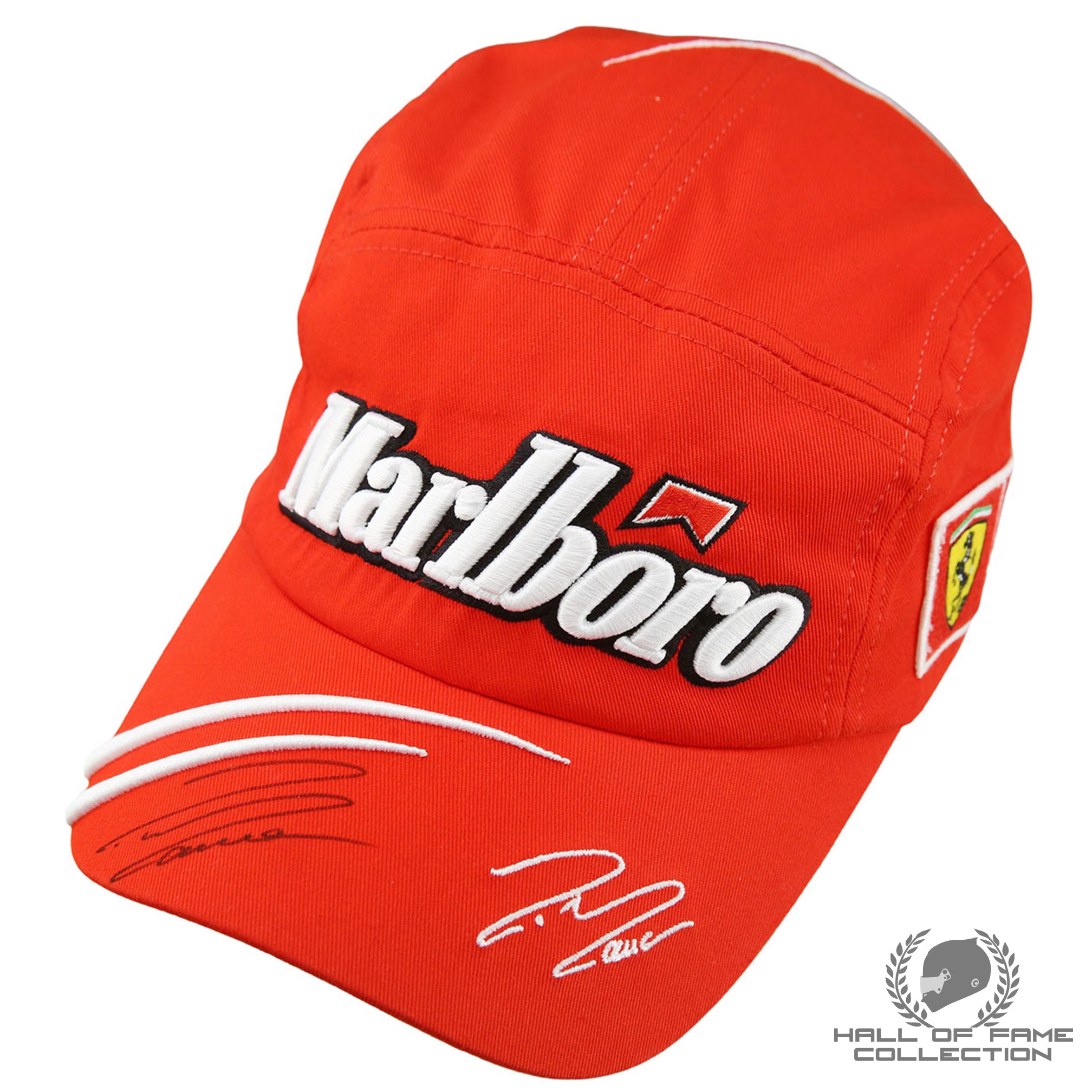 Felipe Massa Signed Official Scuderia Marlboro Ferrari F1 Hat