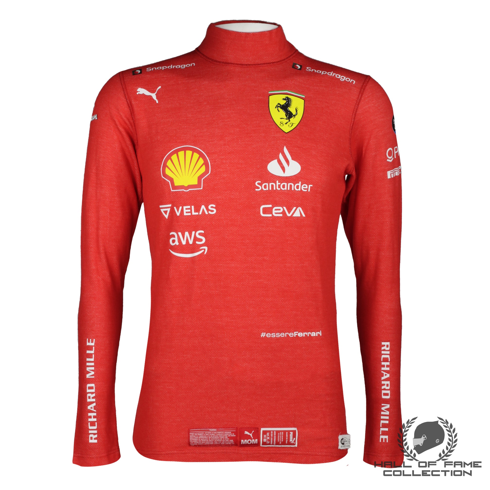 2022 Carlos Sainz Race Used Scuderia Ferrari F1 Nomex