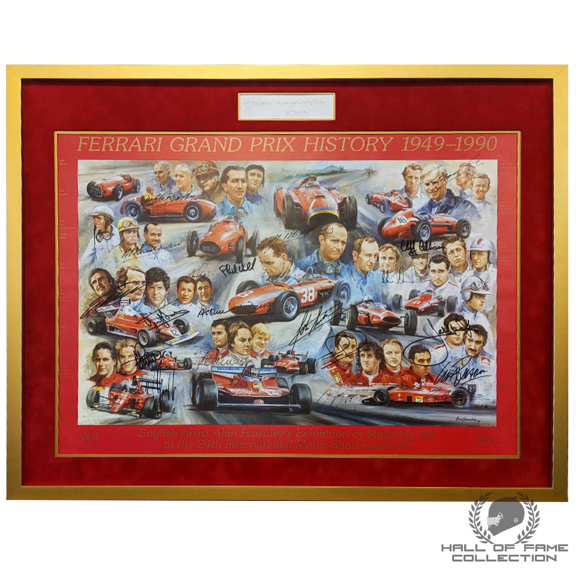 Ferrari Grand Prix History 1949 – 90