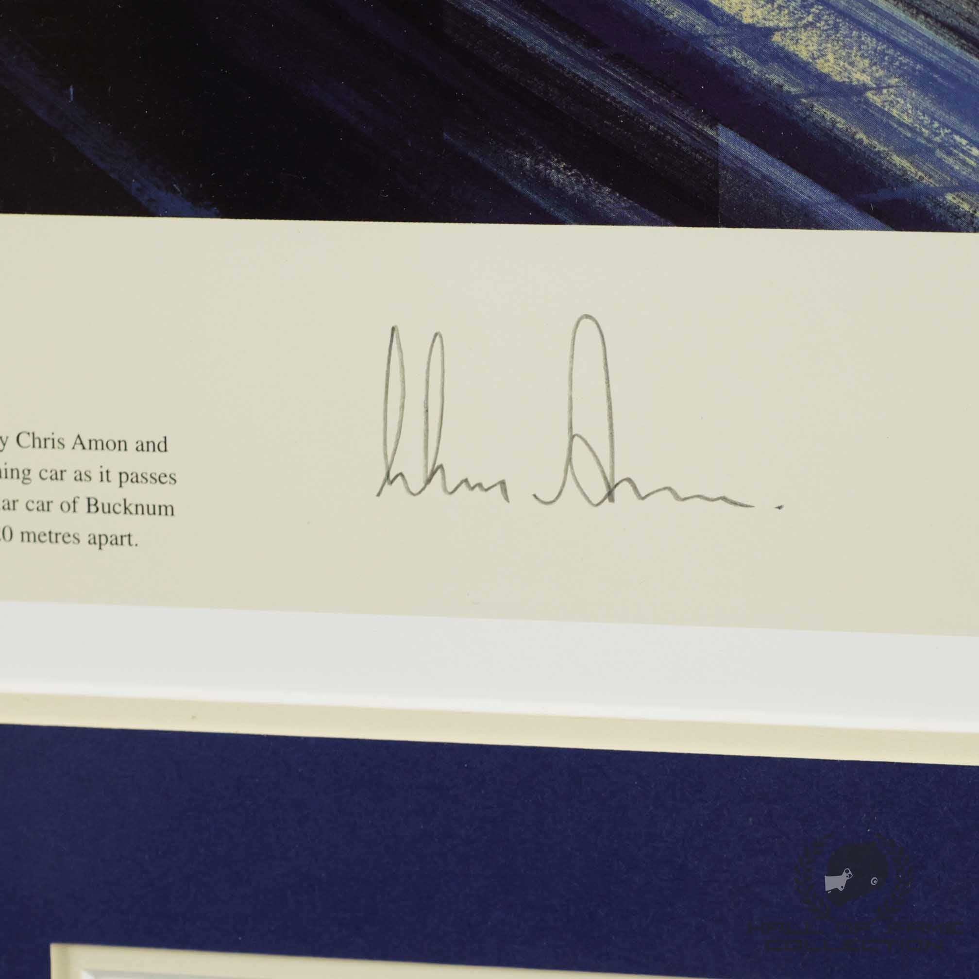 1966 Multi Signed "Formation Finish" Le Mans Framed Print