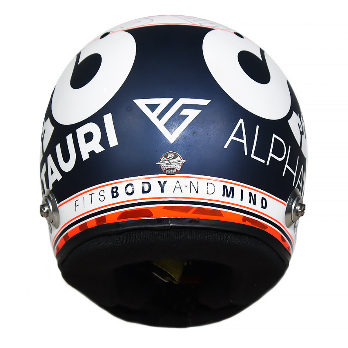 2020 Pierre Gasly Signed Race Used Scuderia AlphaTauri Arai GP-7 F1 Helmet