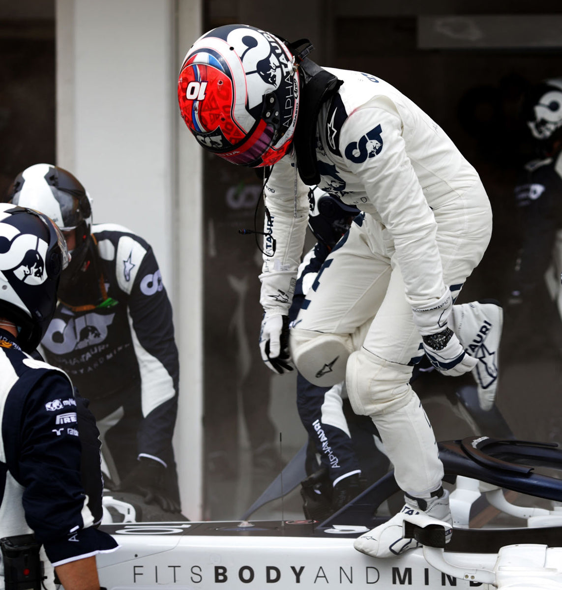 2020 Pierre Gasly Signed Race Used Austrian Grand Prix’s Scuderia AlphaTauri F1 Boots