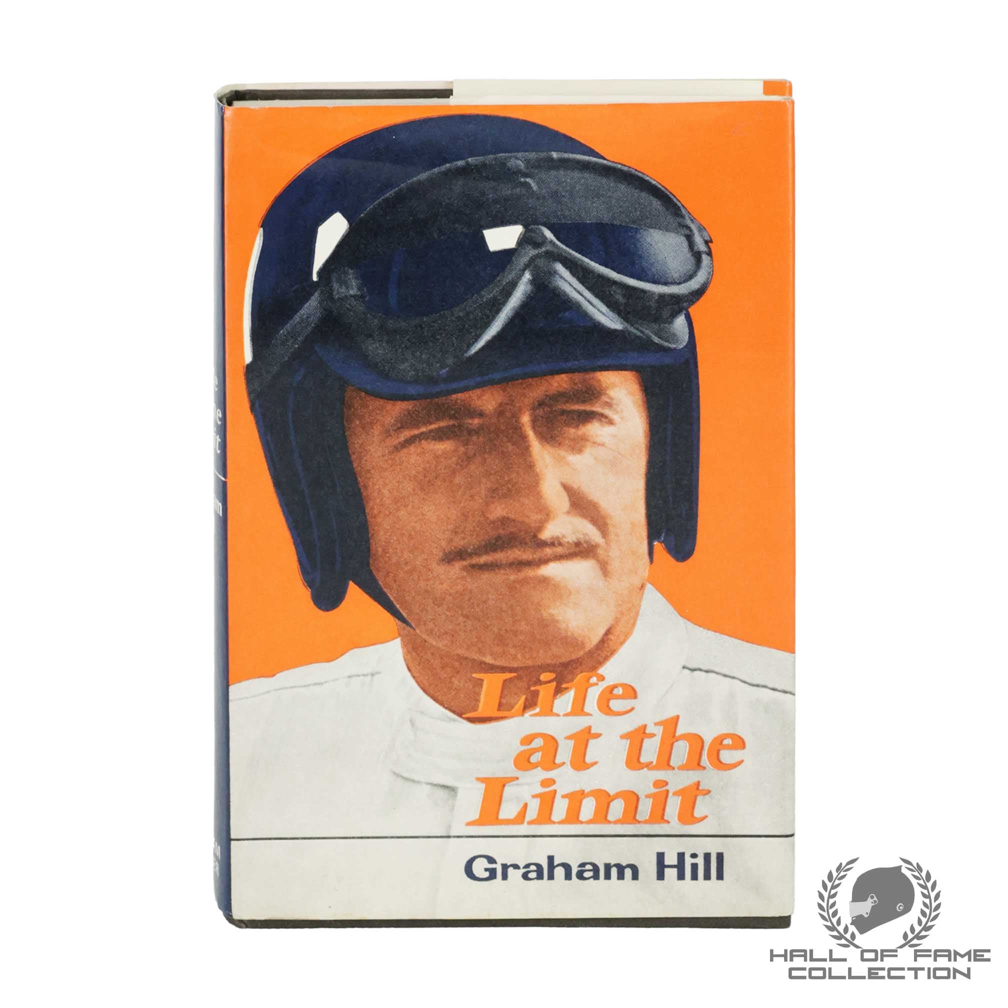 Graham Hill Signed First Edition of "Life at the Limit" Book