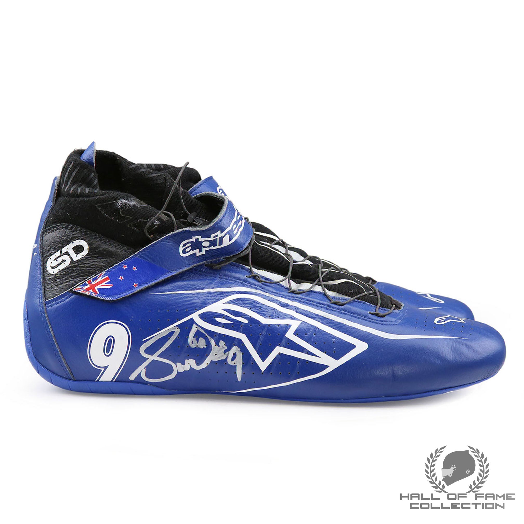 2022 Scott Dixon Race Used Chip Ganassi IndyCar Boots