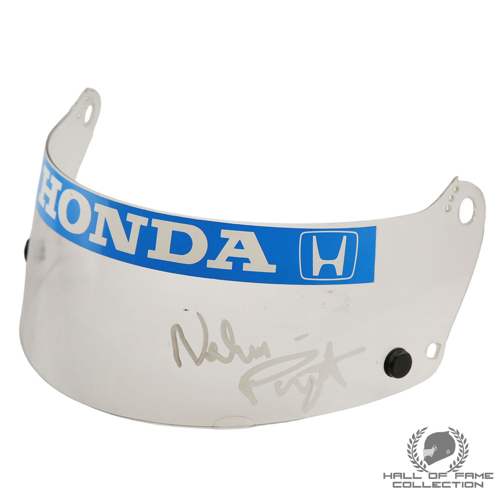 1988 Nelson Piquet Signed Lotus Honda F1 Visor
