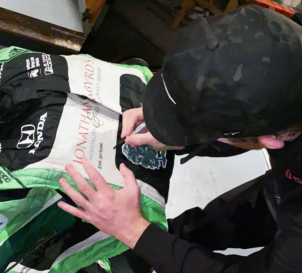 2016 Conor Daly Signed Race-Used Dale Coyne Racing IndyCar Suit