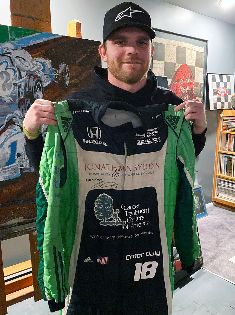 2016 Conor Daly Signed Race-Used Dale Coyne Racing IndyCar Suit