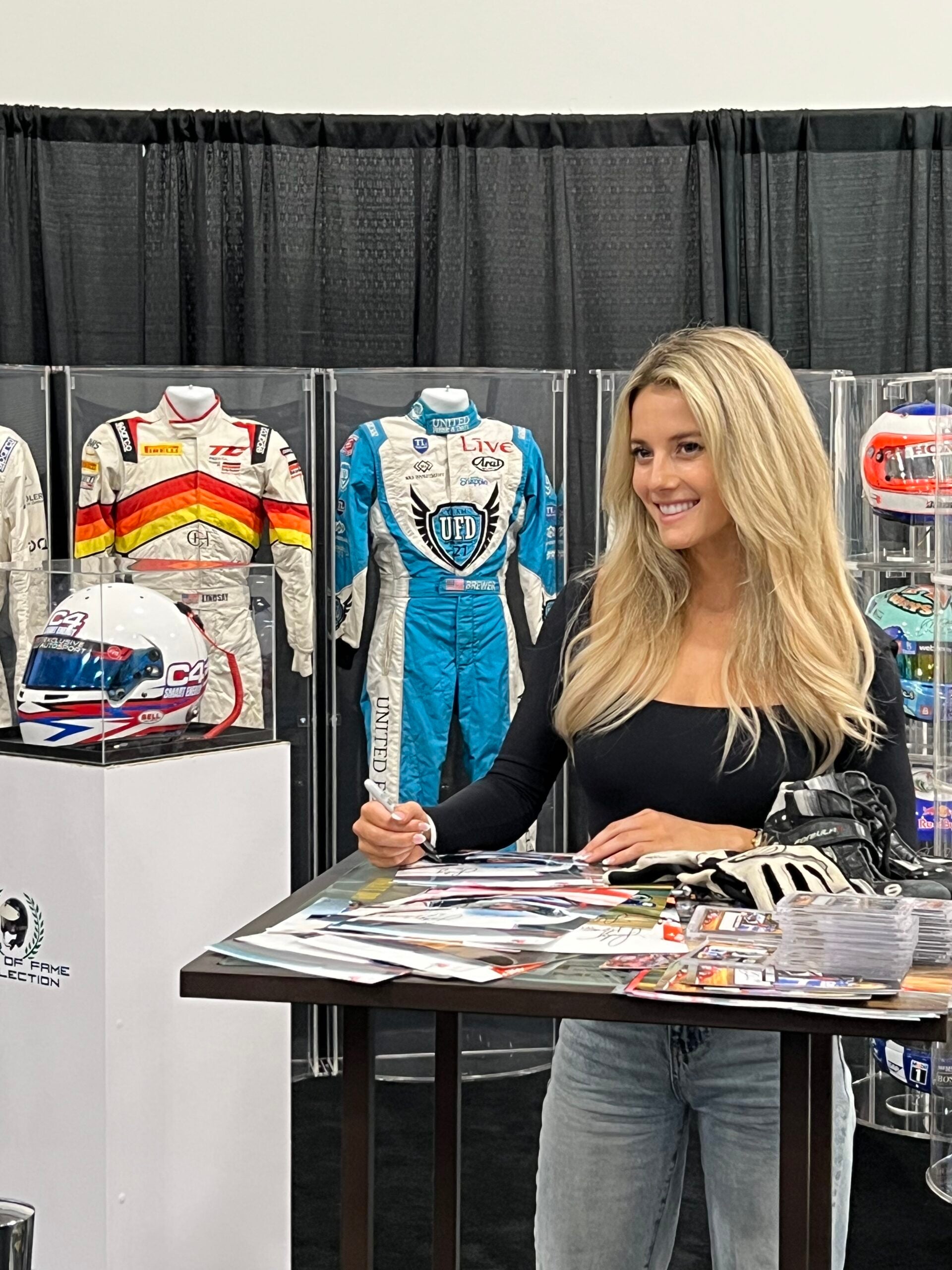 2022 Lindsay Brewer Signed Exclusive Autosport Indy Pro 2000 Rookie Card Auto /399