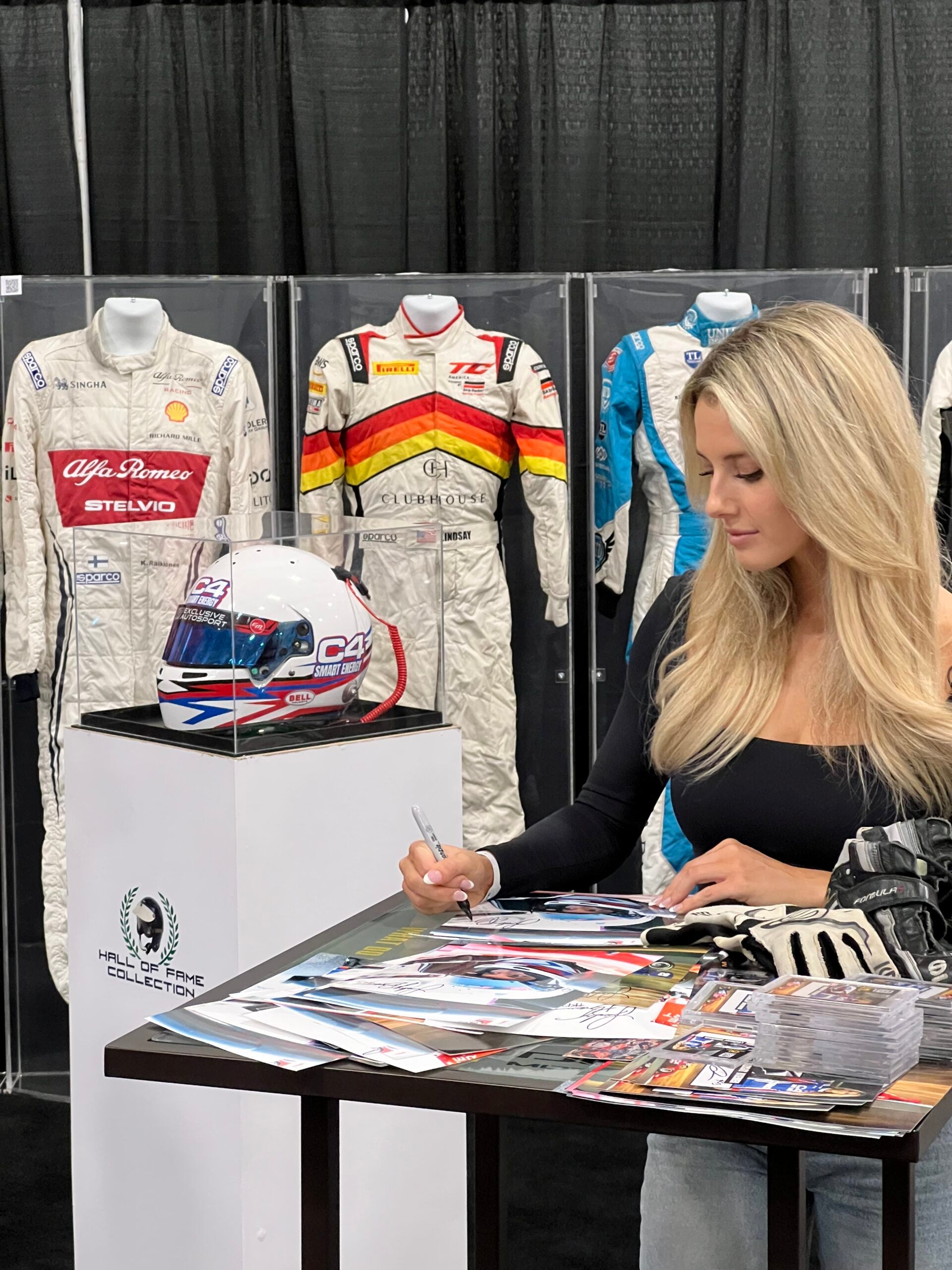 2022 Lindsay Brewer Signed Exclusive Autosport Indy Pro 2000 Rookie Card Auto /399