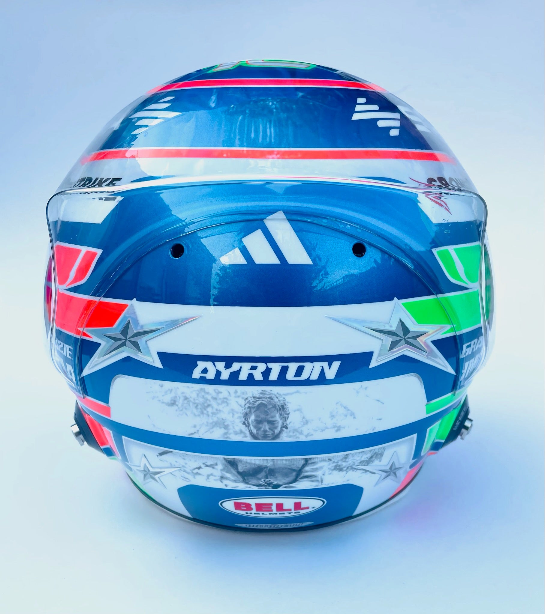 2025 Kimi Antonelli Signed Emilia Romagna GP Race Used Mercedes F1 Helmet