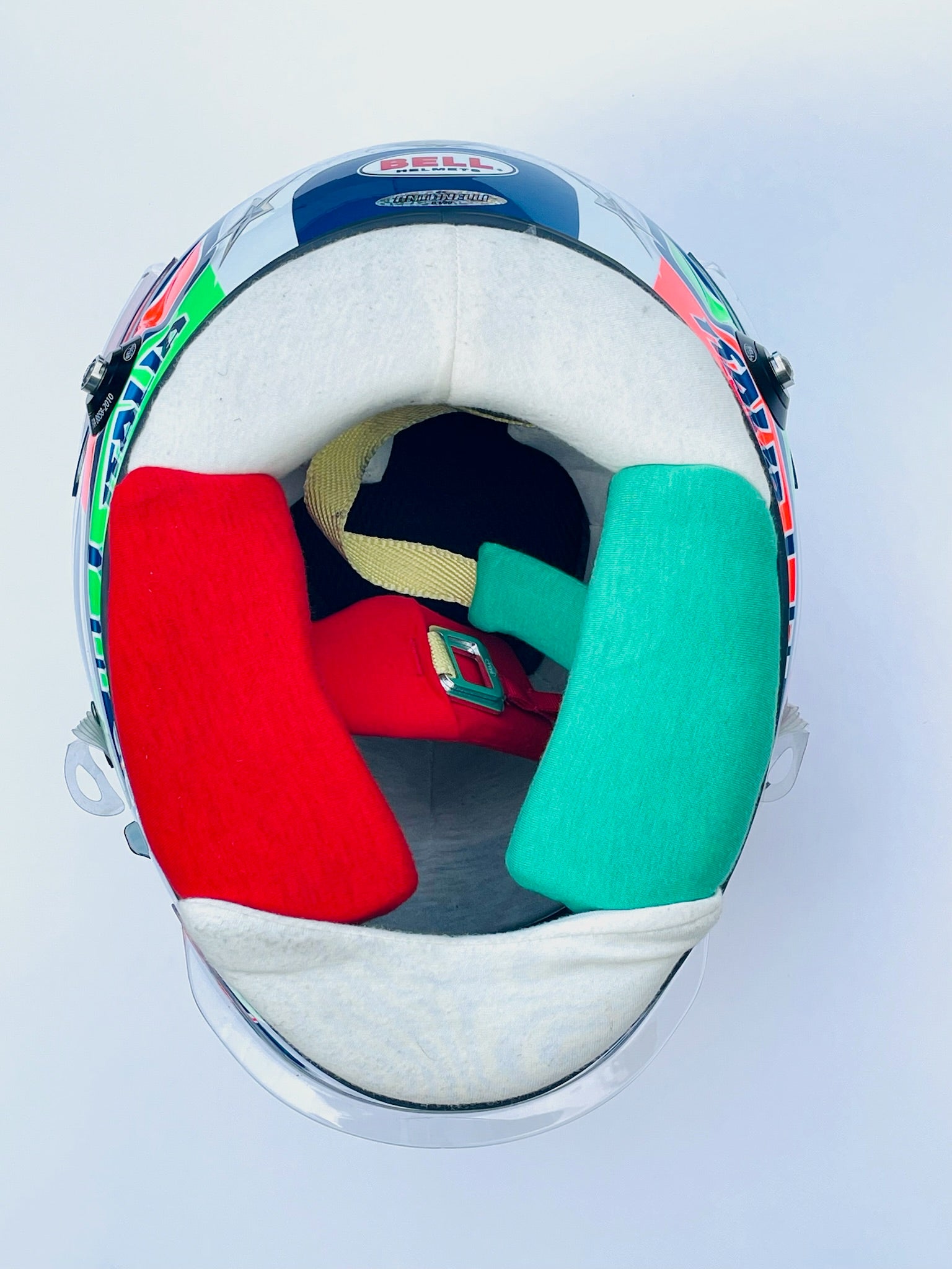 2025 Kimi Antonelli Signed Emilia Romagna GP Race Used Mercedes F1 Helmet