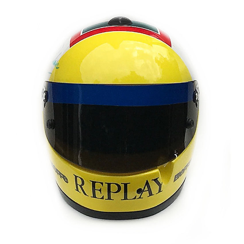 1996 Luca Badoer, race used Forti Corse Helmet