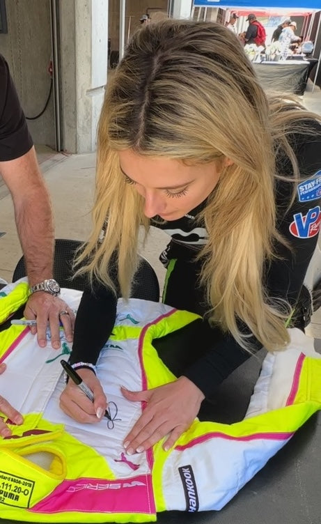 2022 Lindsay Brewer Signed W Series Suit