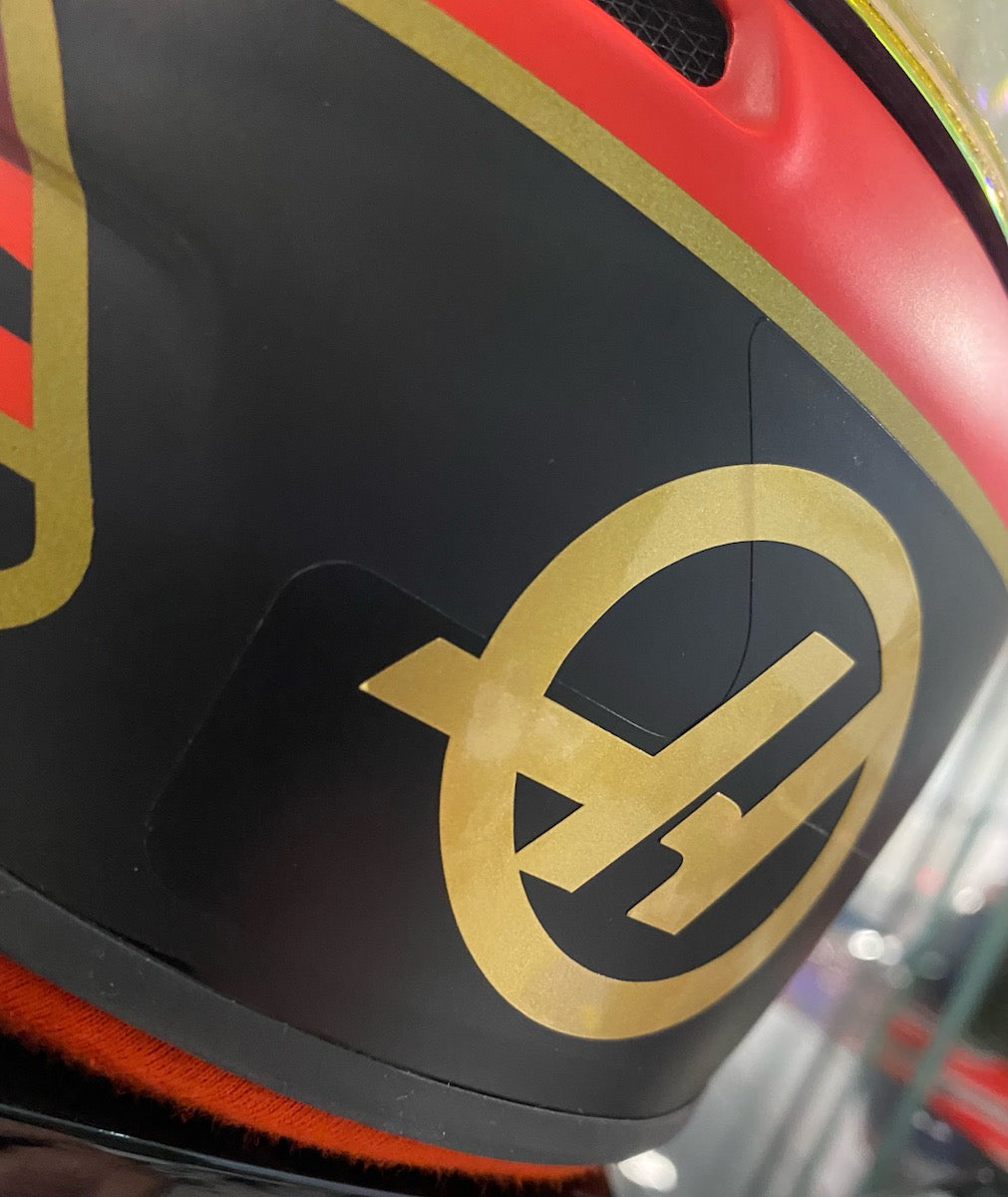 2019 Kevin Magnussen Italian GP Used Haas F1 Helmet