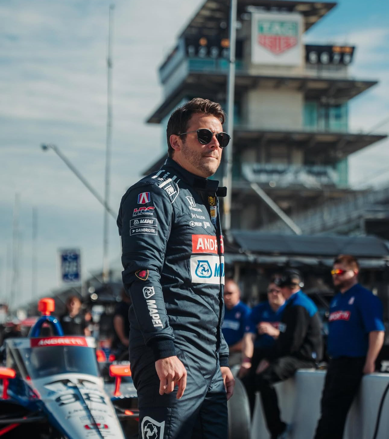 2025 Marco Andretti Signed Original Worn Andretti Global Indy 500 Boots