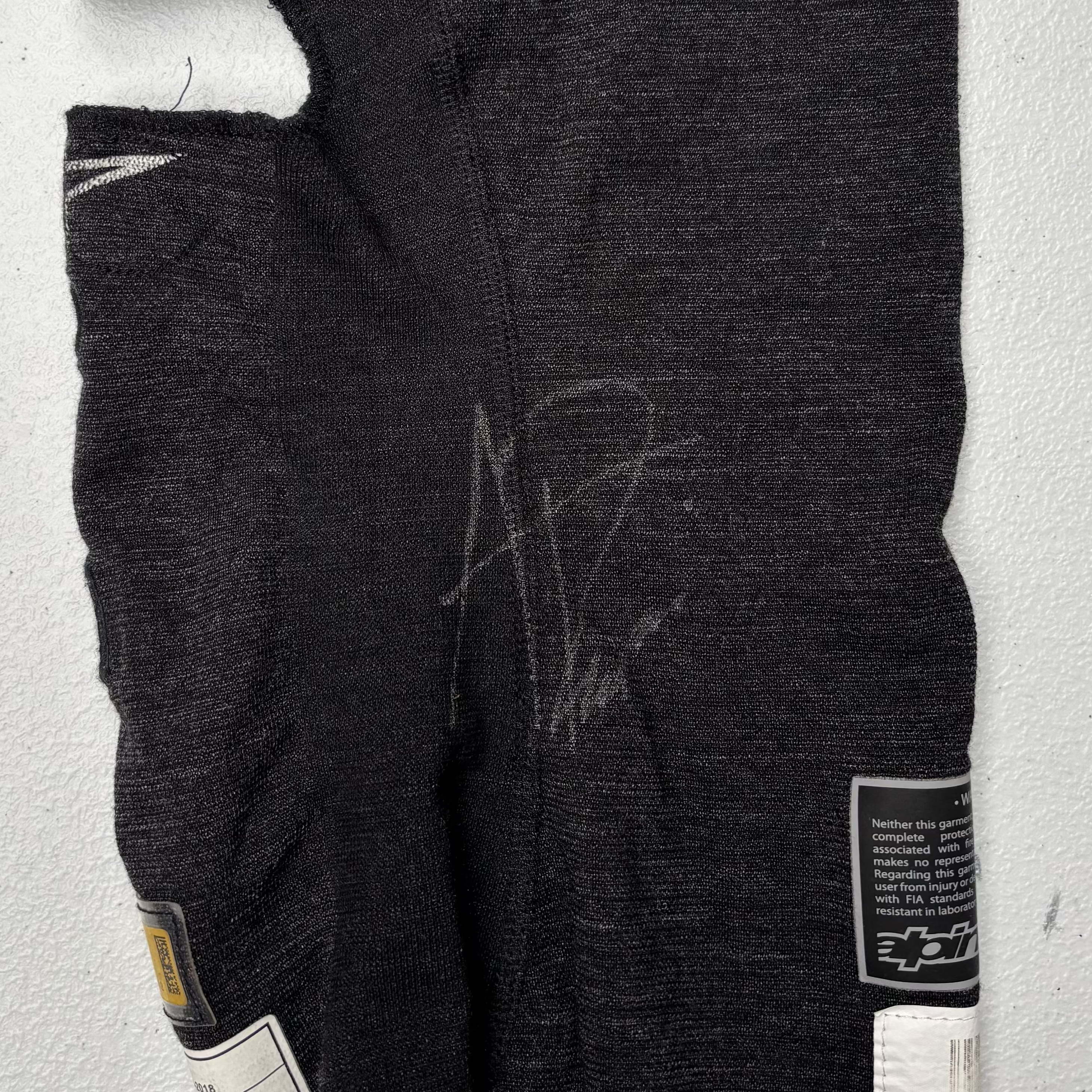 Alexander Rossi Signed Arrow McLaren Race Worn IndyCar Alpinestars Balaclava