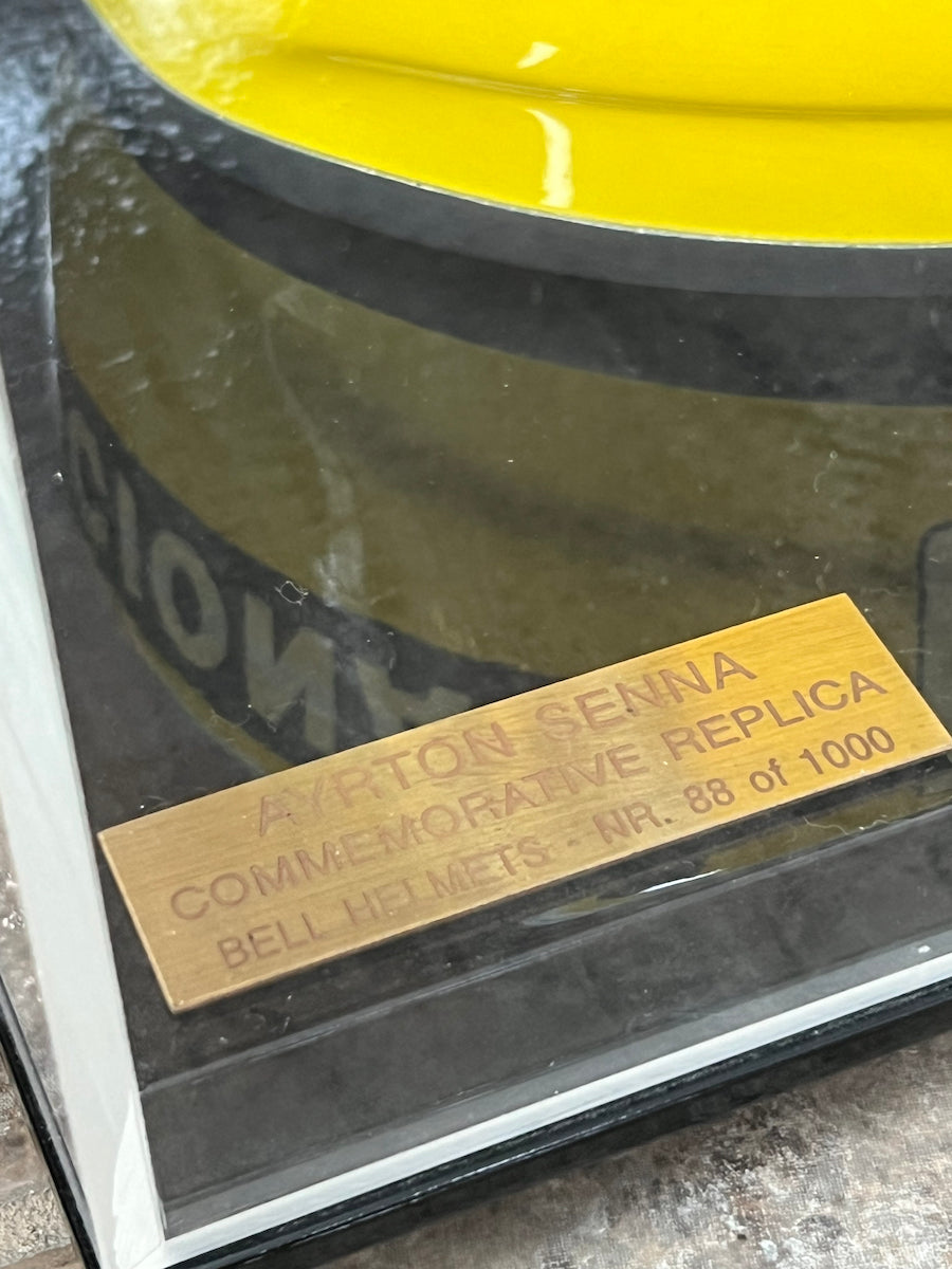 1994 Ayrton Senna Official Bell Limited Series Replica 88 of 1000 Williams F1 Helmet