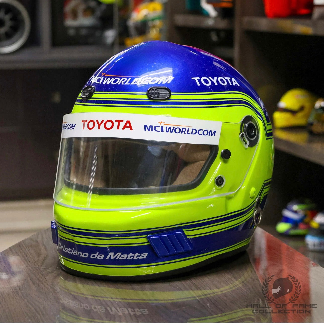 2000 Cristiano Da Matta PPI Motorsports Replica Indycar Helmet