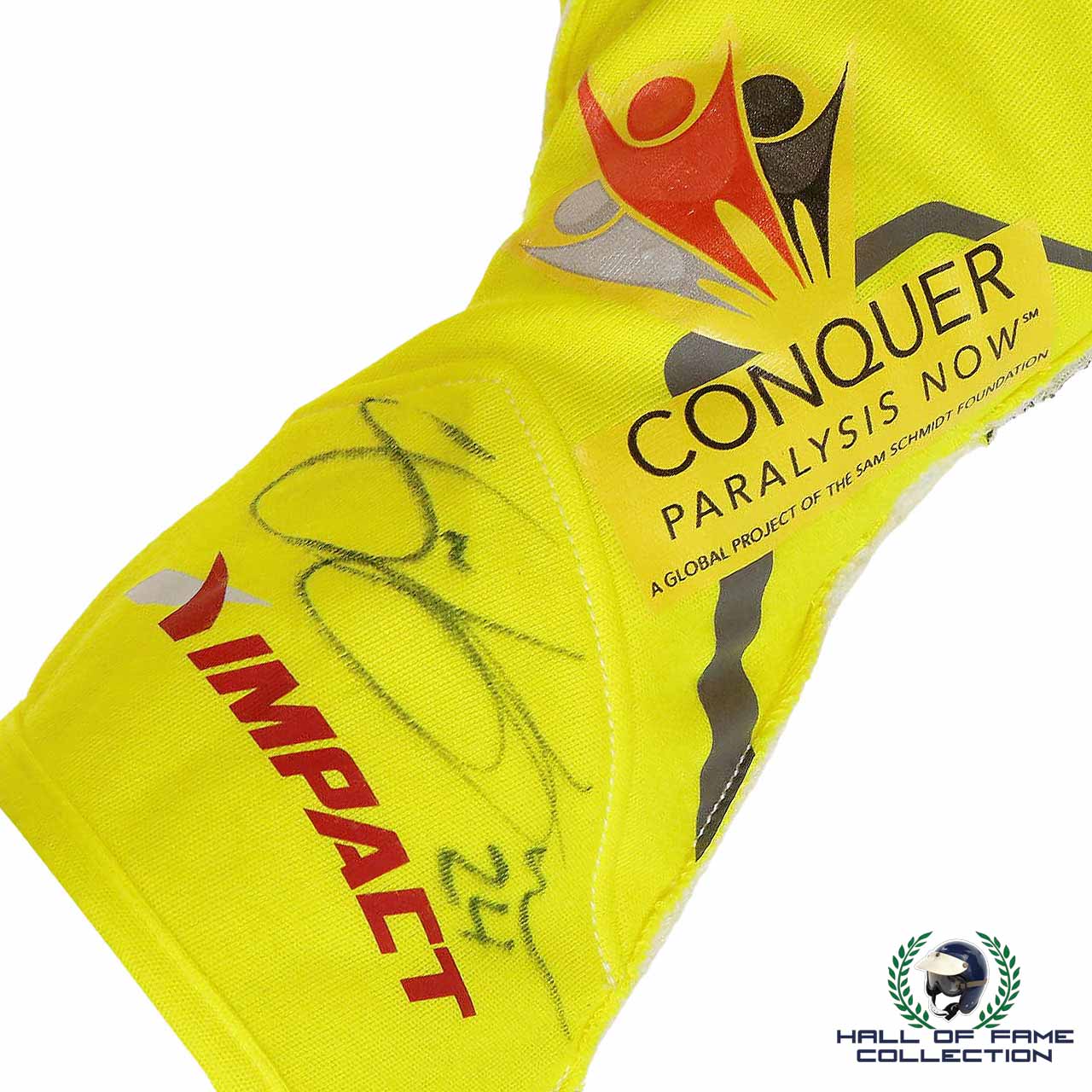 2021 Sage Karam Signed Race Used Dreyer & Reinbold Racing Indy 500 Gloves