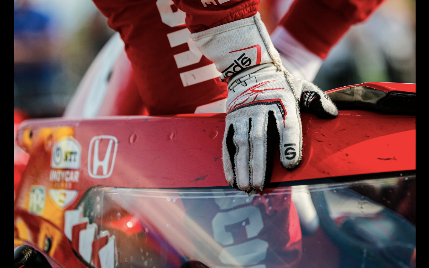 2021 Marcus Ericsson Signed Detroit "First Win" & Indy 500 Chip Ganassi Racing IndyCar Gloves