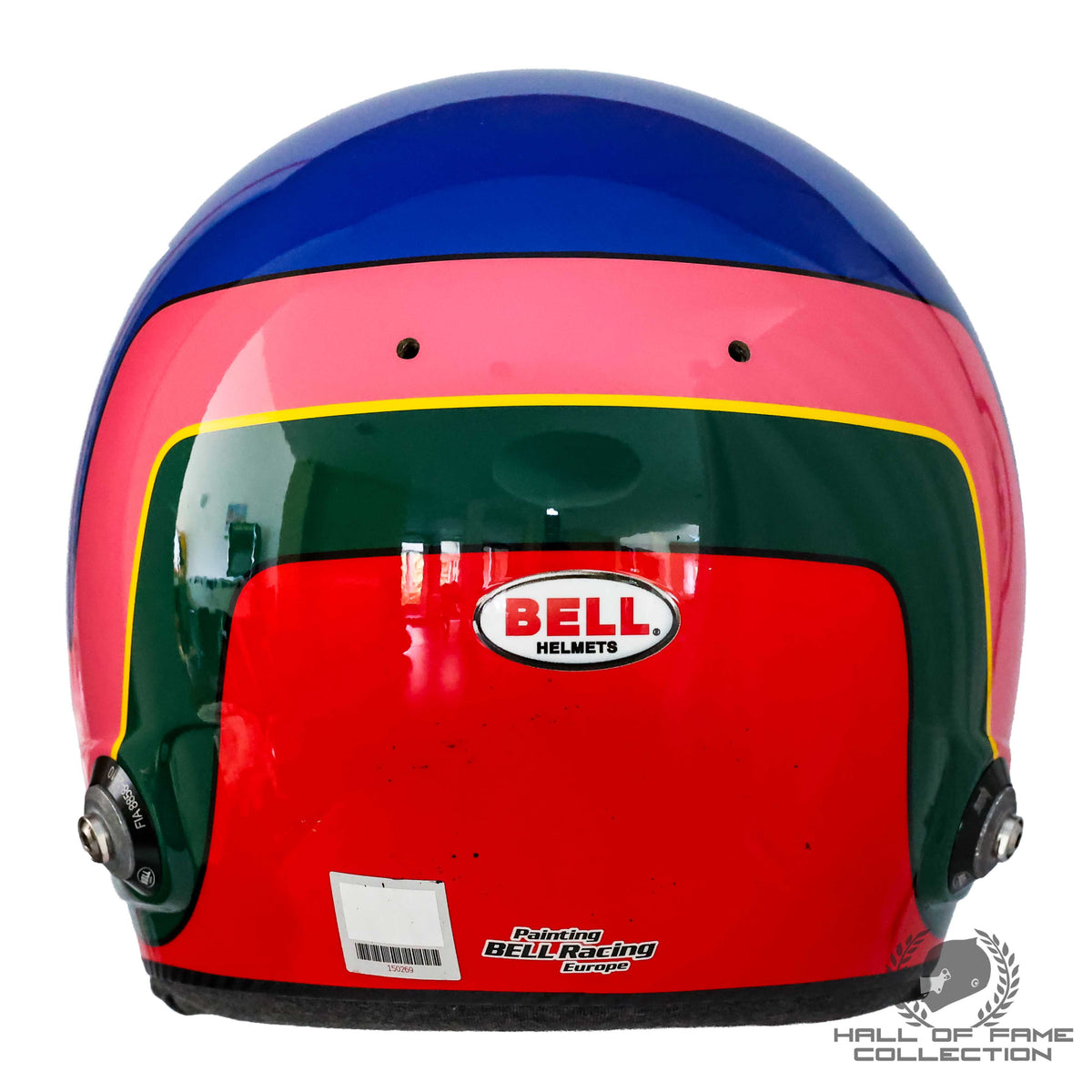 2015/16 Jacques Villeneuve Signed Race Used Venturi Grand Prix Formula E Helmet