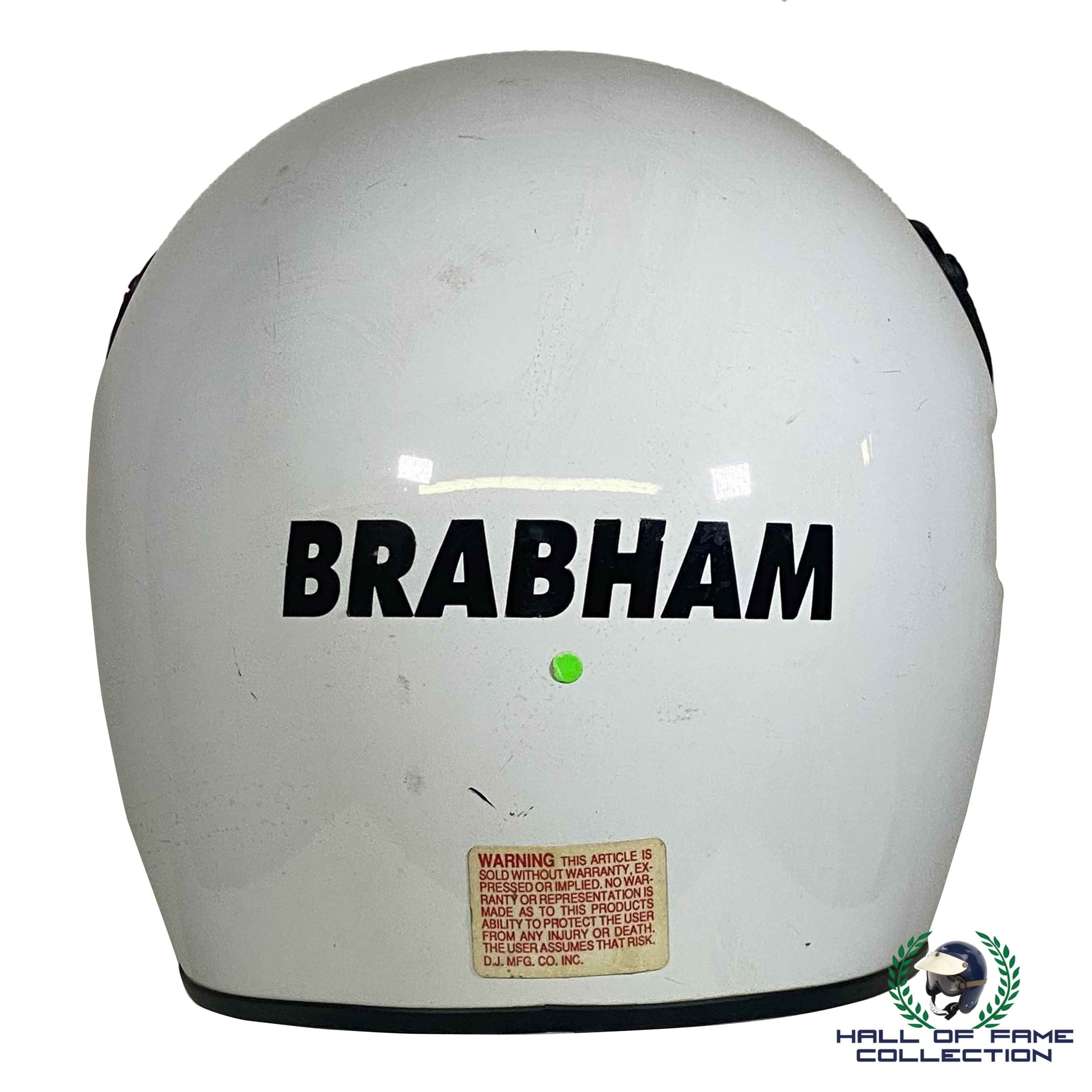 Jack Brabham Original Worn Vintage Simpson Helmet