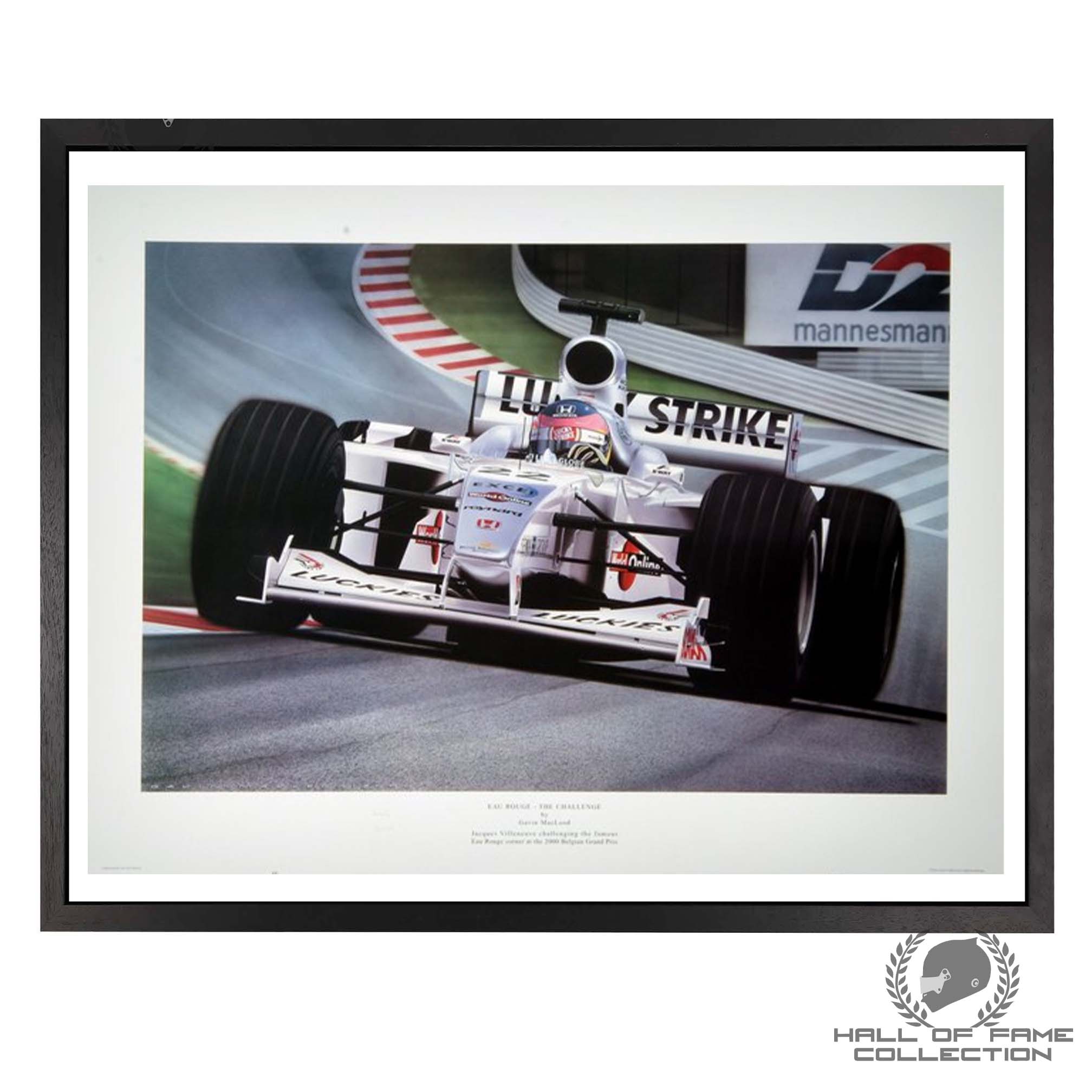 Jacques Villeneuve Eau Rouge – The Challenge