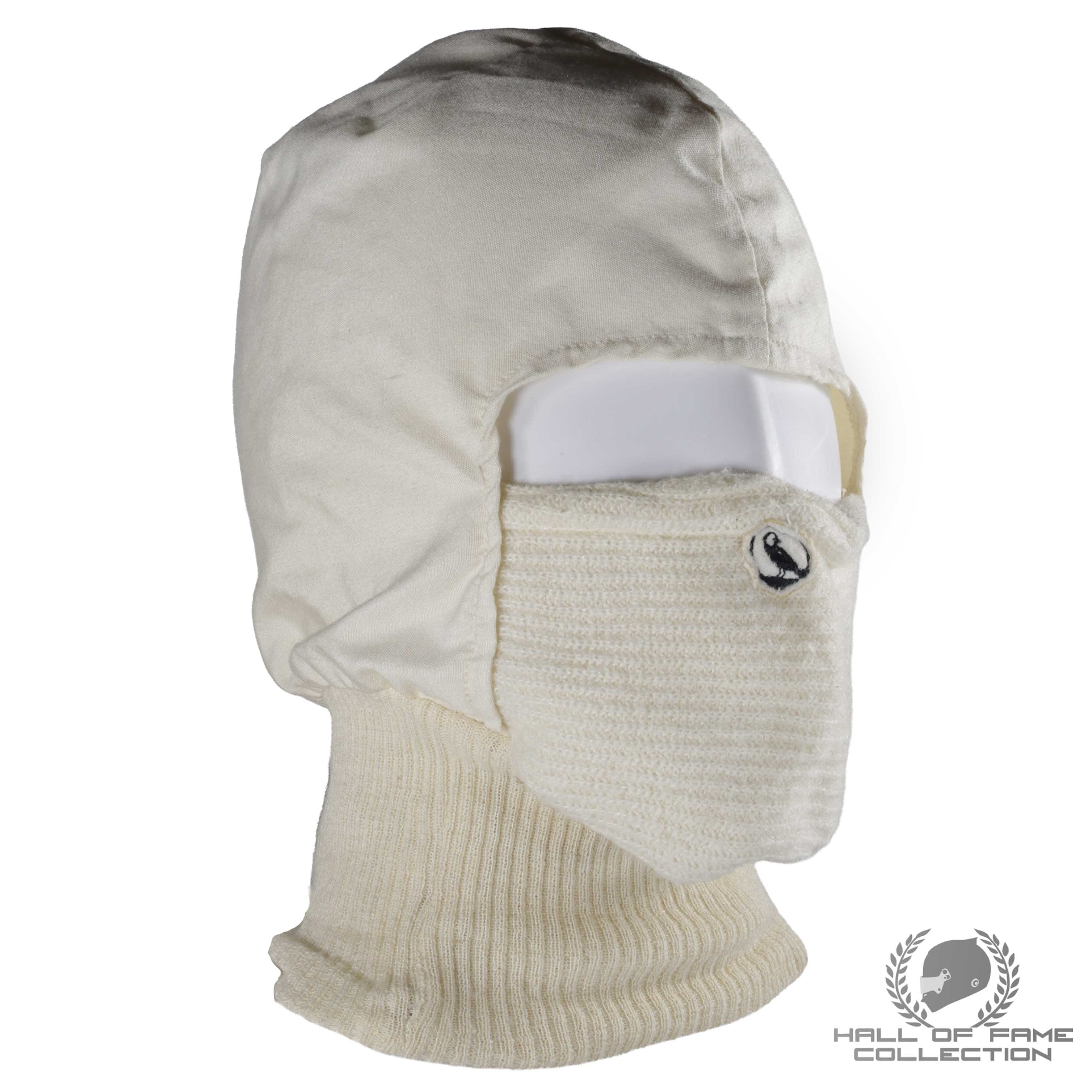 1979 Jody Scheckter Championship Season Race Used Scuderia Ferrari F1 Balaclava