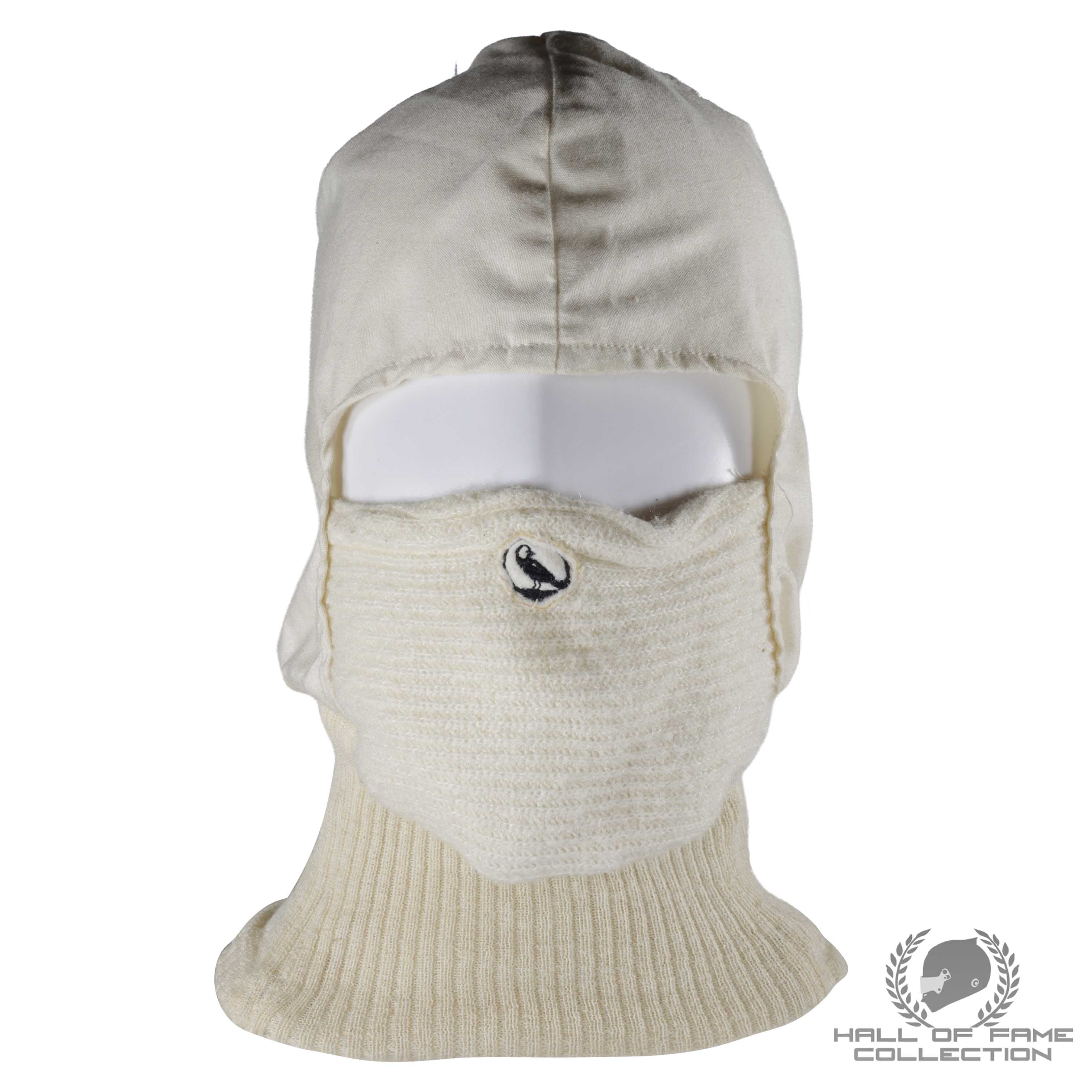 1979 Jody Scheckter Championship Season Race Used Scuderia Ferrari F1 Balaclava