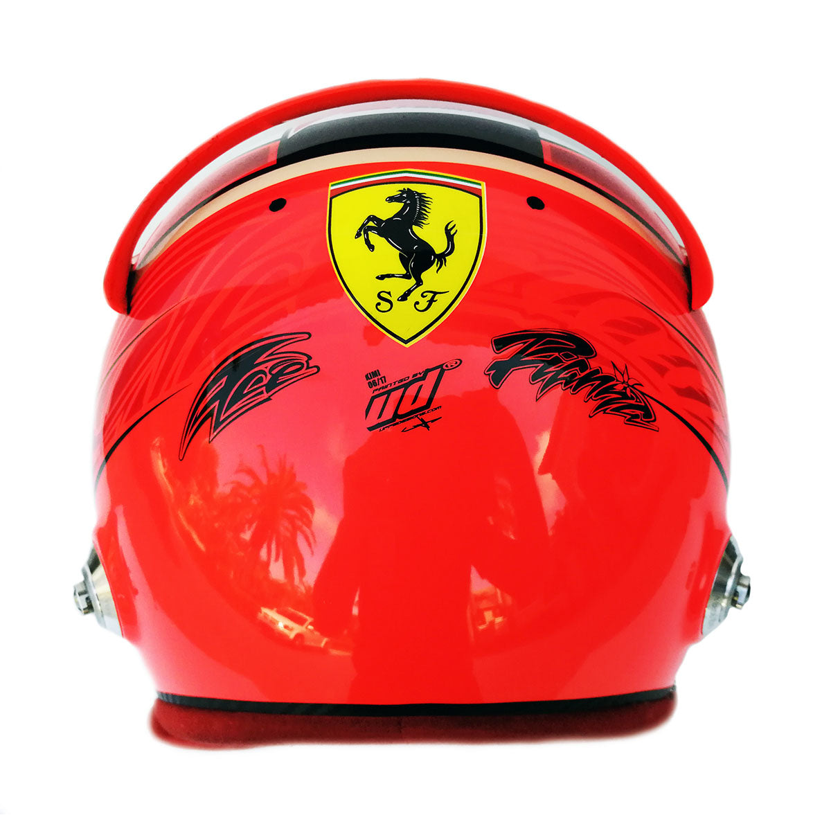 2017 Kimi Räikkönen Race Used Ferrari F1 Helmet