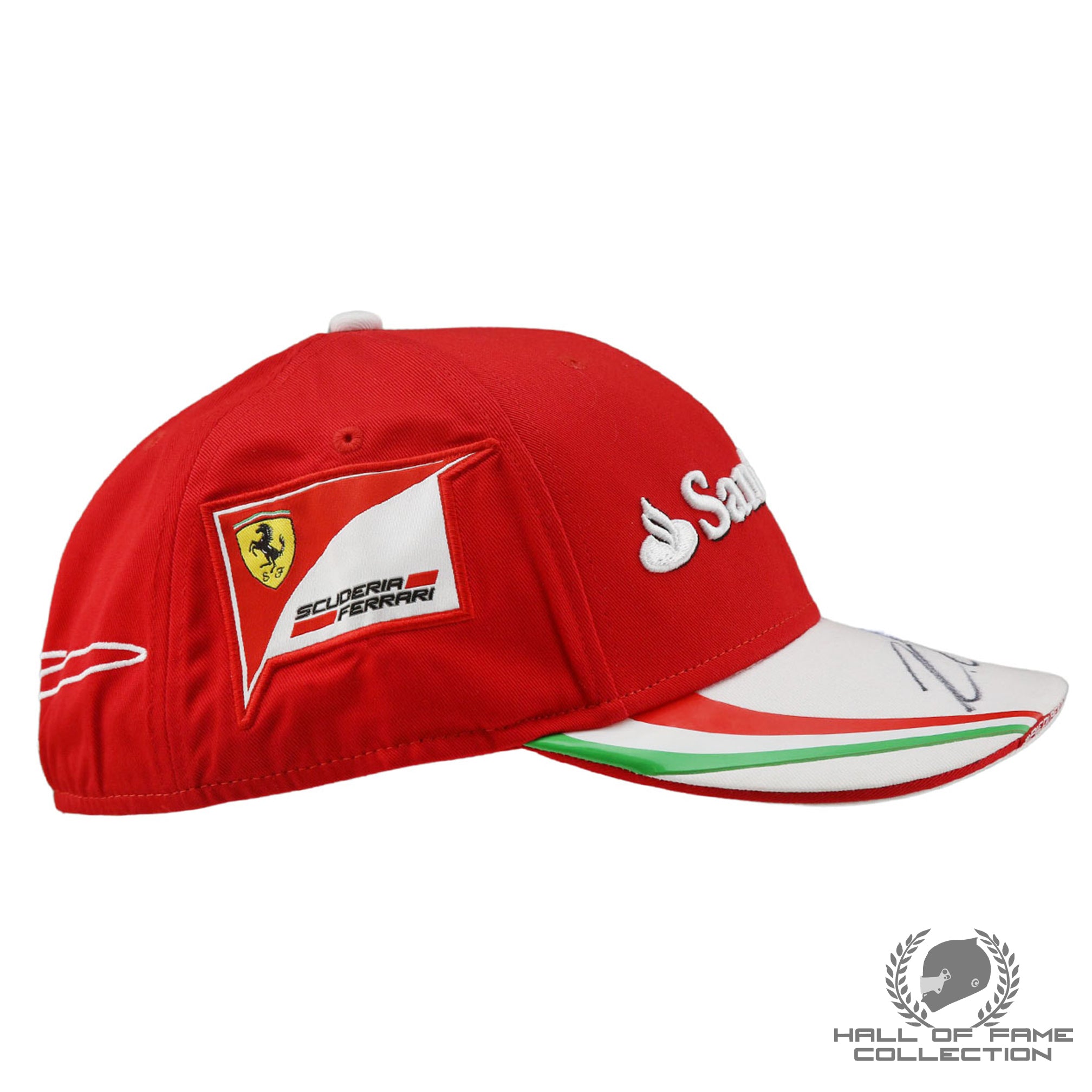 2016 Kimi Raikkonen Signed Scuderia Ferrari F1 Hat