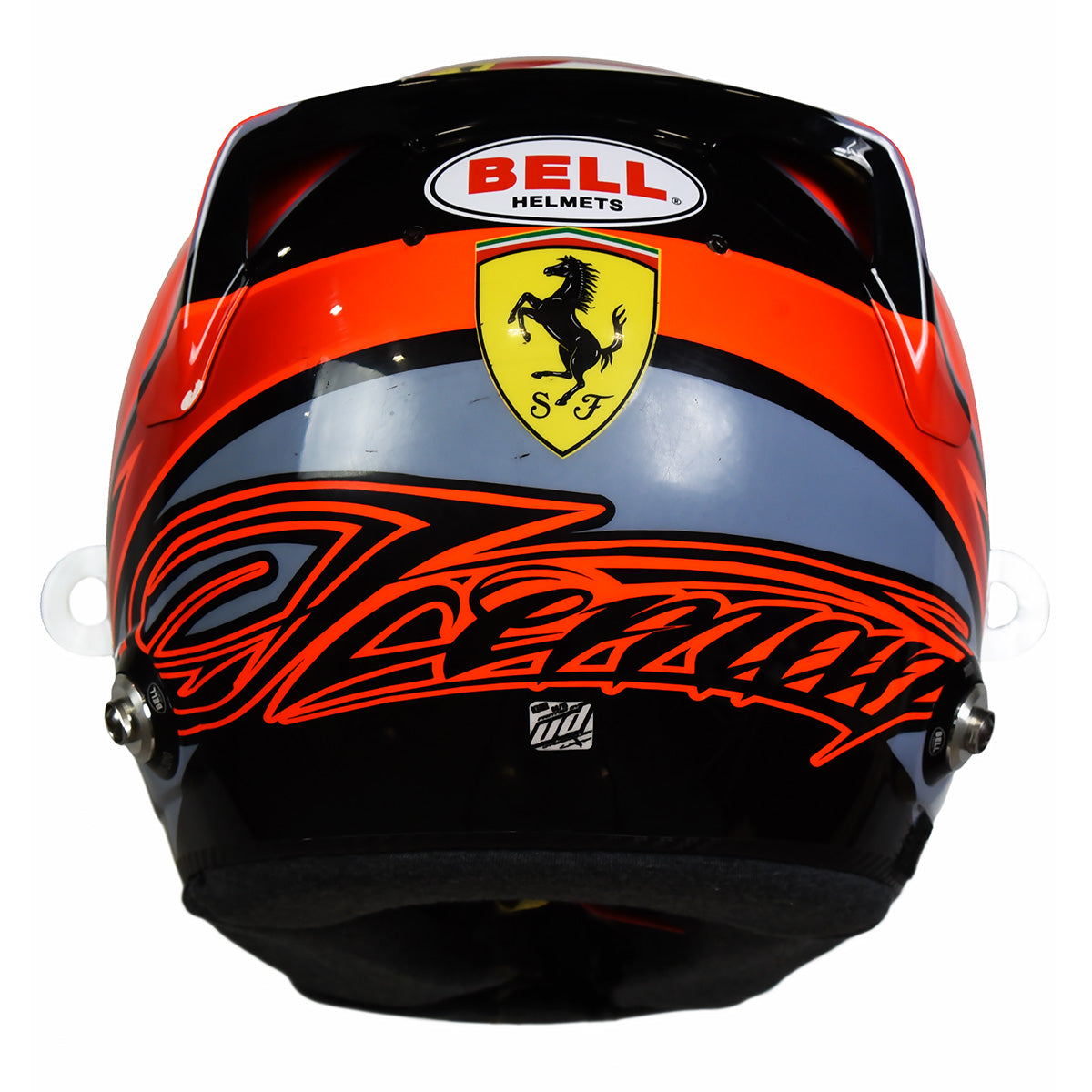 2015 Kimi Raikkonen Signed Race Used Hungarian Grand Prix Scuderia Ferrari F1 Helmet