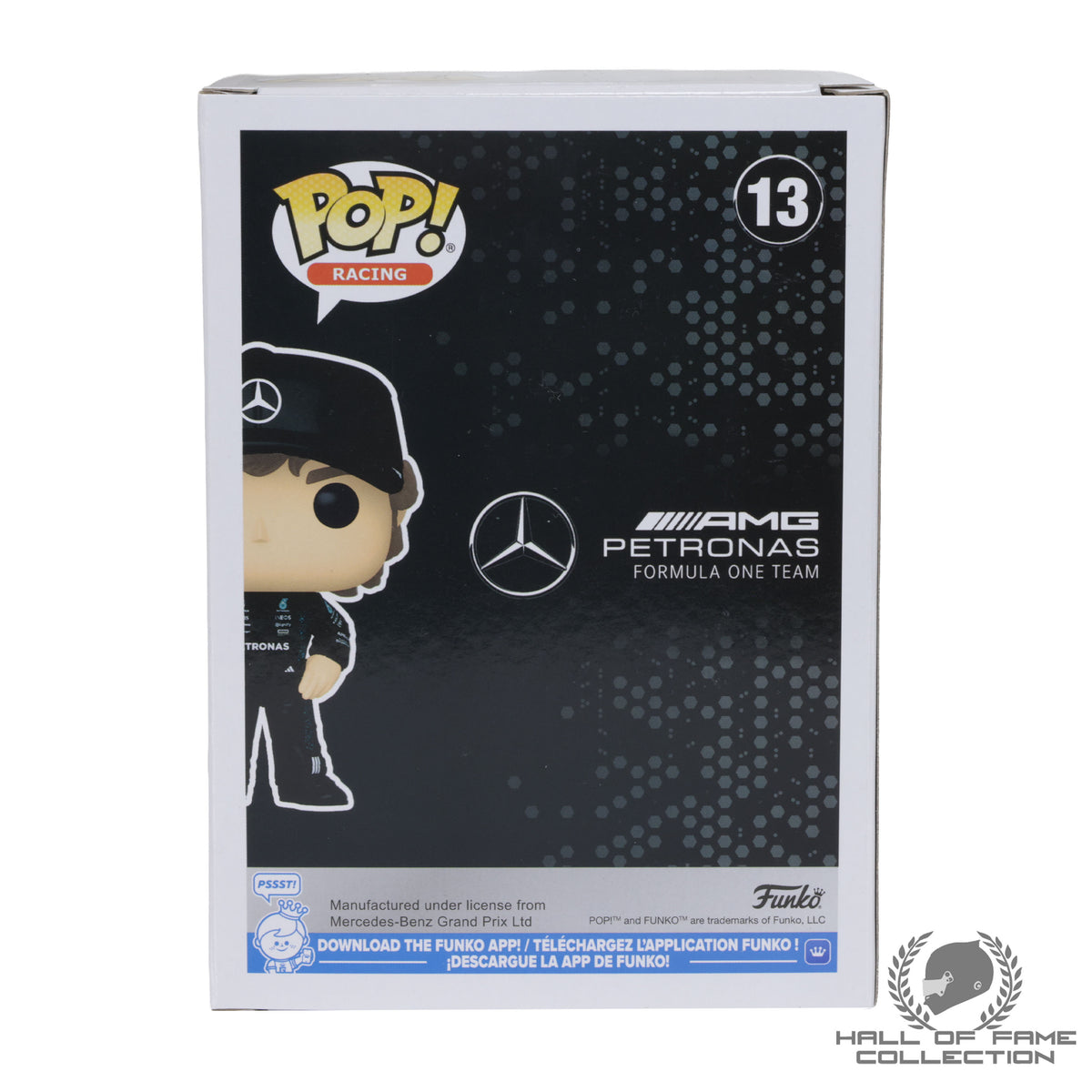Kimi Antonelli Signed Mercedes F1 Funko Pop