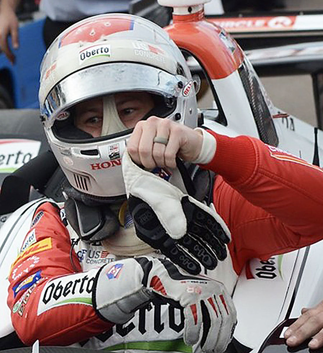 2018 Marco Andretti Signed Race Used Phoenix "Mario Tribute" IndyCar Suit