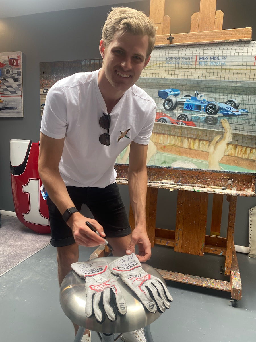 2020 Marcus Ericsson Signed Race Used Indy 500 Helmet, Suit, Nomex, Gloves And Boots Set