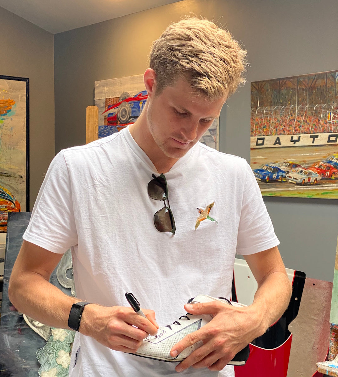 2020 Marcus Ericsson Signed Race Used Indy 500 Helmet, Suit, Nomex, Gloves And Boots Set