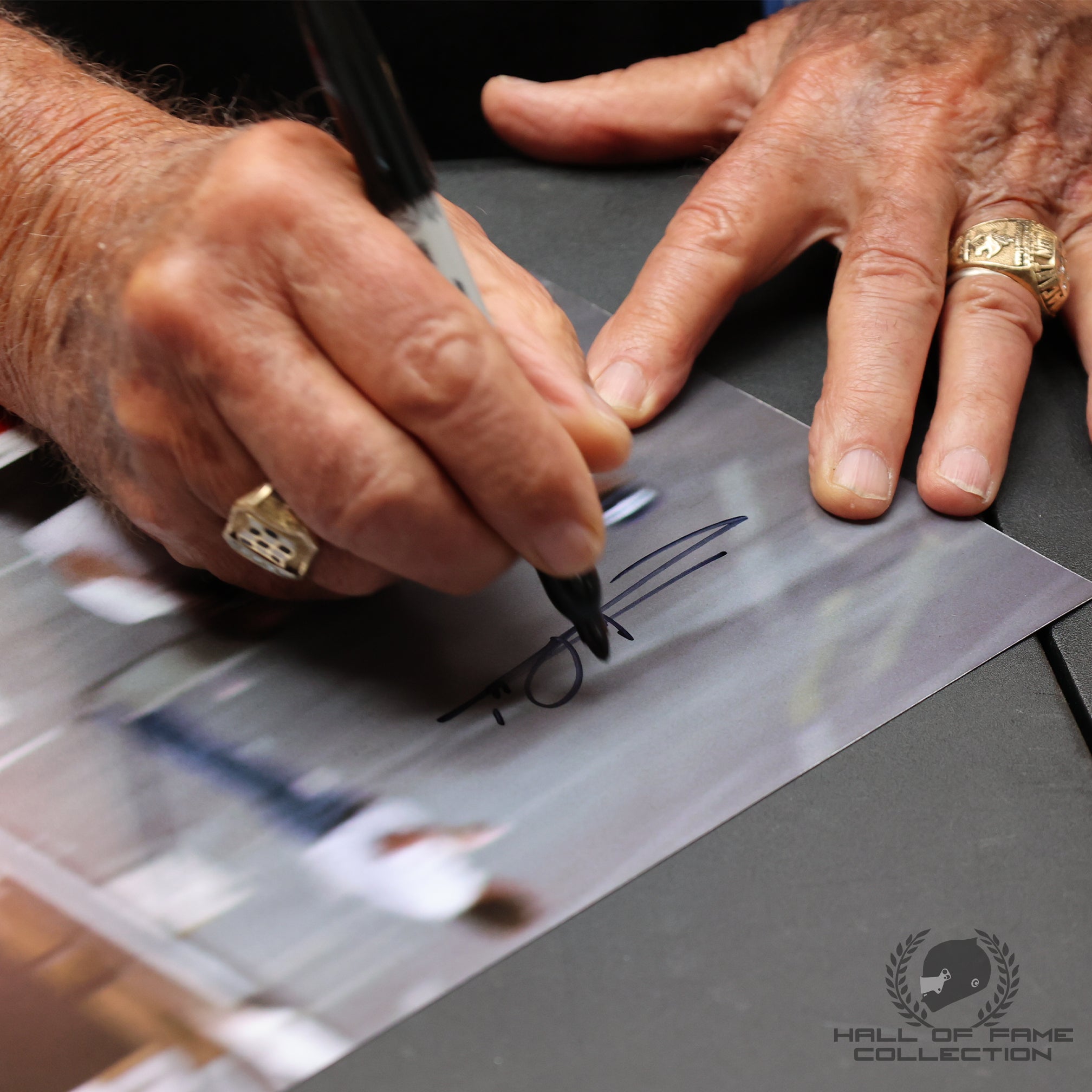 1982 Mario Andretti Signed Ferrari Las Vegas Grand Prix F1 16x20" Limited Edition /25 Framed Photo