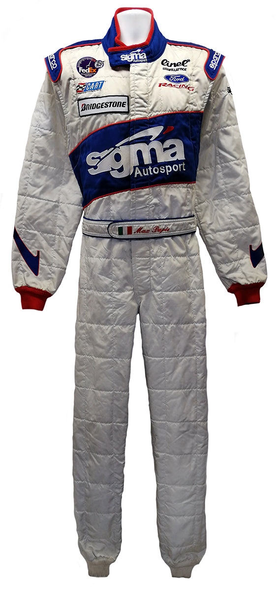 2002 Max Papis Sigma Autosports CART IndyCar Race Used Suit