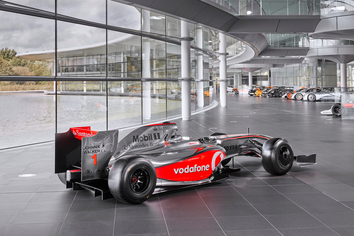 2009 Lewis Hamilton Vodafone McLaren Mercedes MP4-24 F1 Showcar