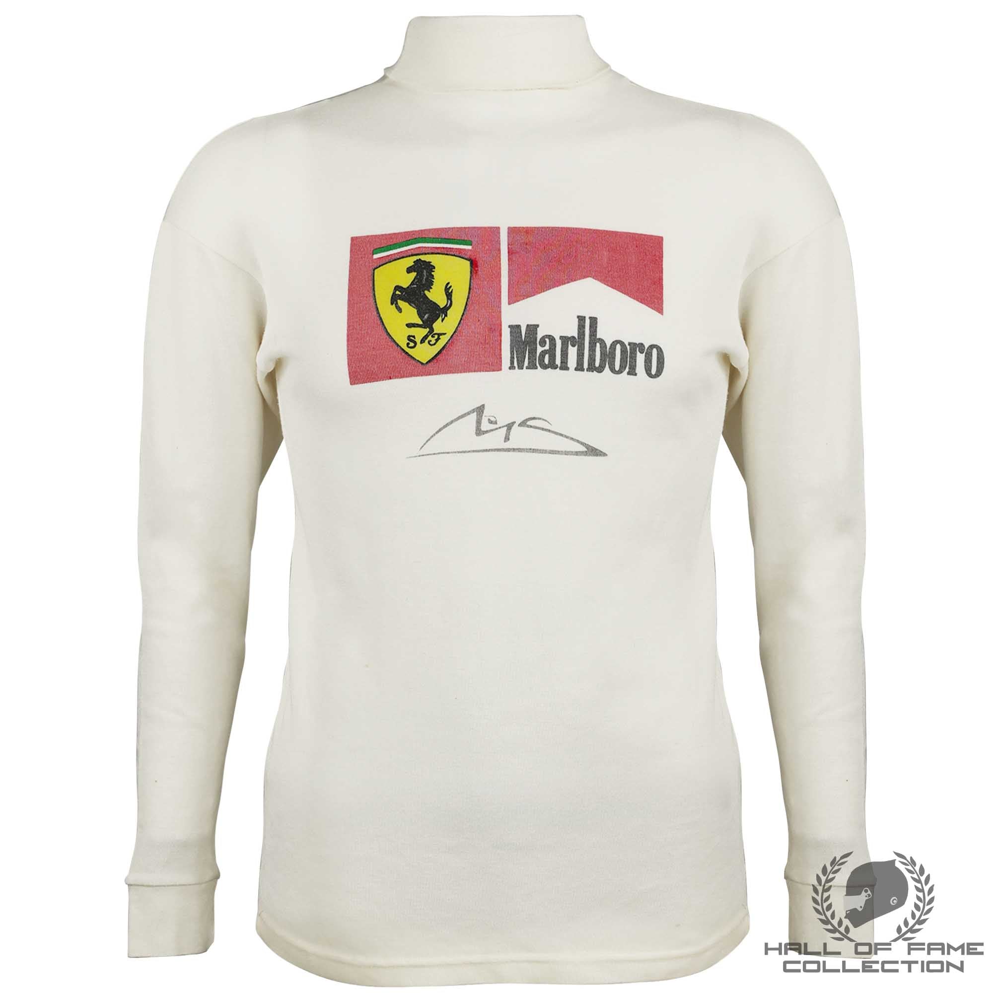 2001 Michael Schumacher 4th World Championship Used Scuderia Ferrari F1 Nomex