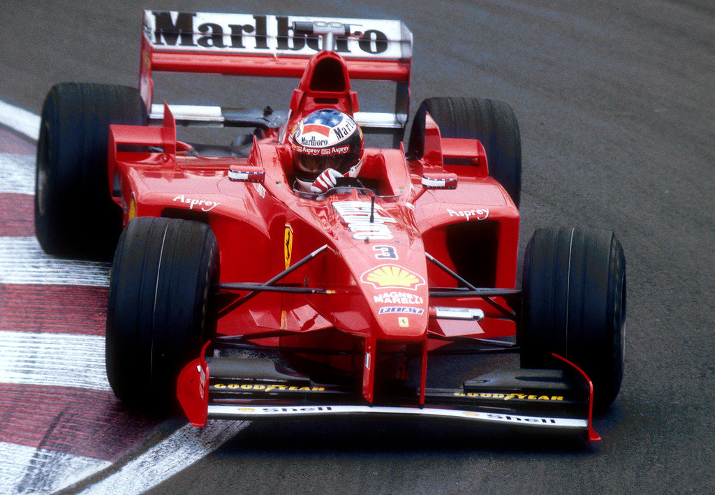 1998 Michael Schumacher Signed 14/100 Official Bell Series Replica Scuderia Ferrari F1 Helmet