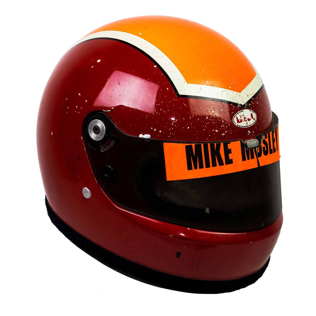 1980 Mike Mosley Race Used All American Racers IndyCar Helmet