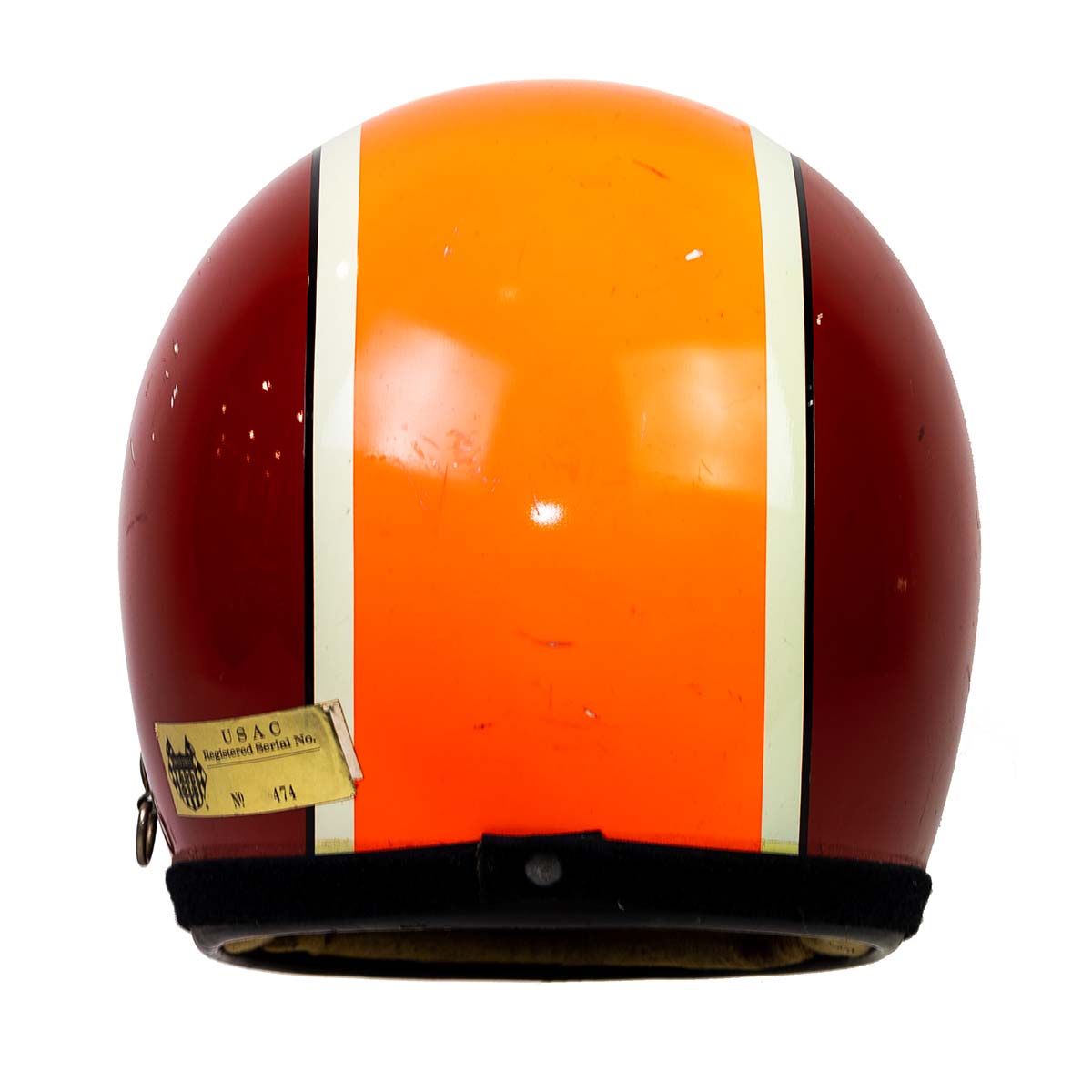 1980 Mike Mosley Race Used All American Racers IndyCar Helmet