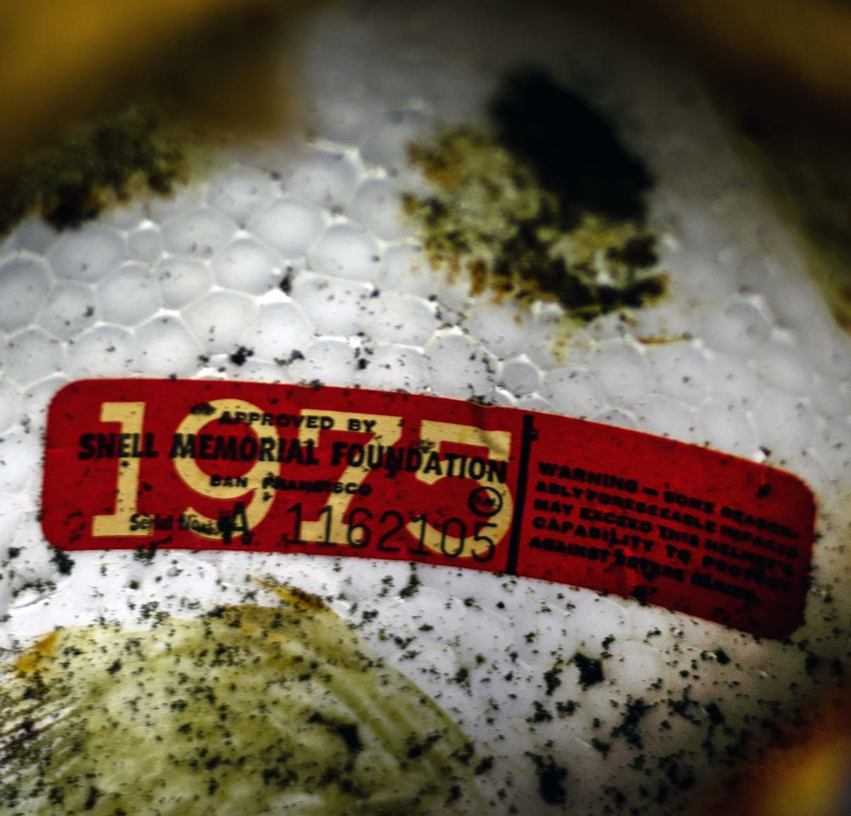 1980 Mike Mosley Race Used All American Racers IndyCar Helmet