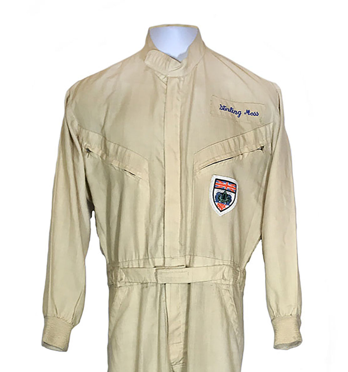 Sir Stirling Moss Race Used Les Leston Racing Products Suit