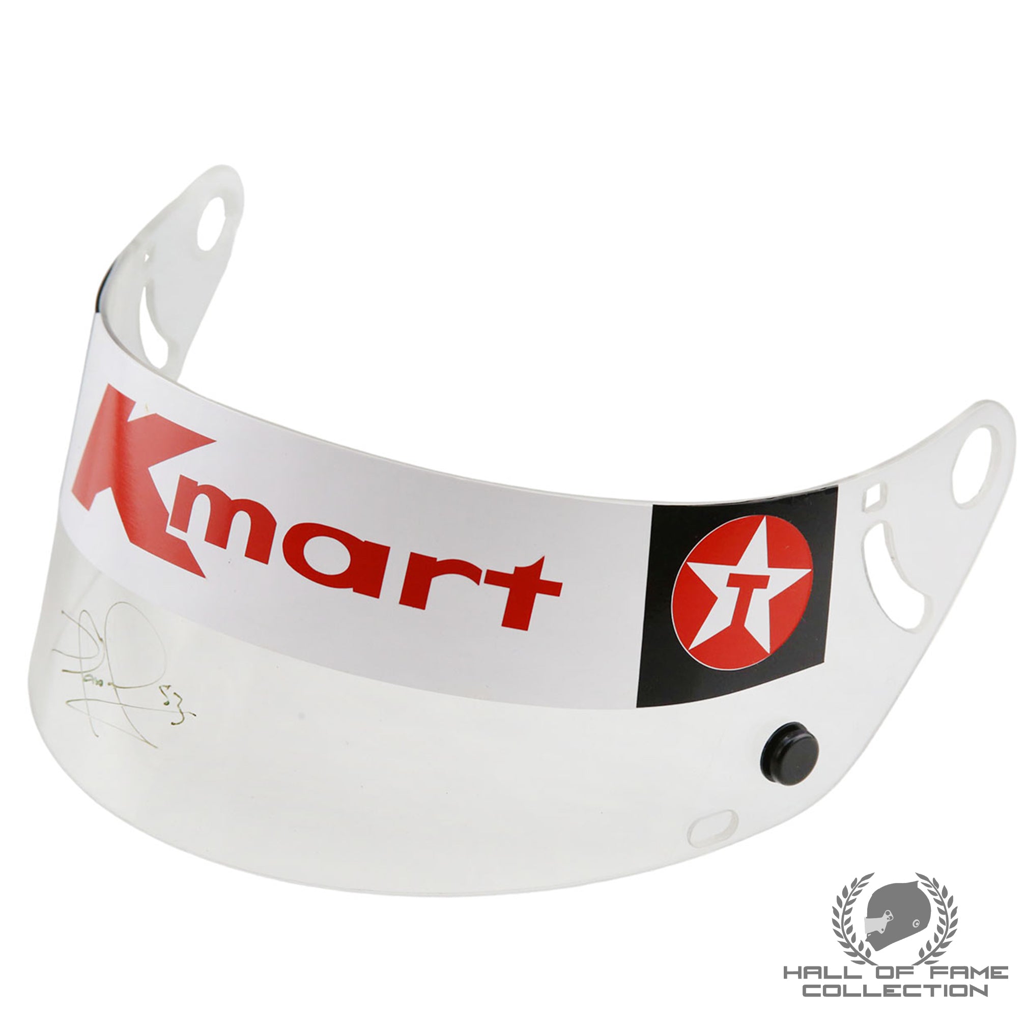 1993 Nigel Mansell Signed Race Used Newman Haas Racing IndyCar Visor