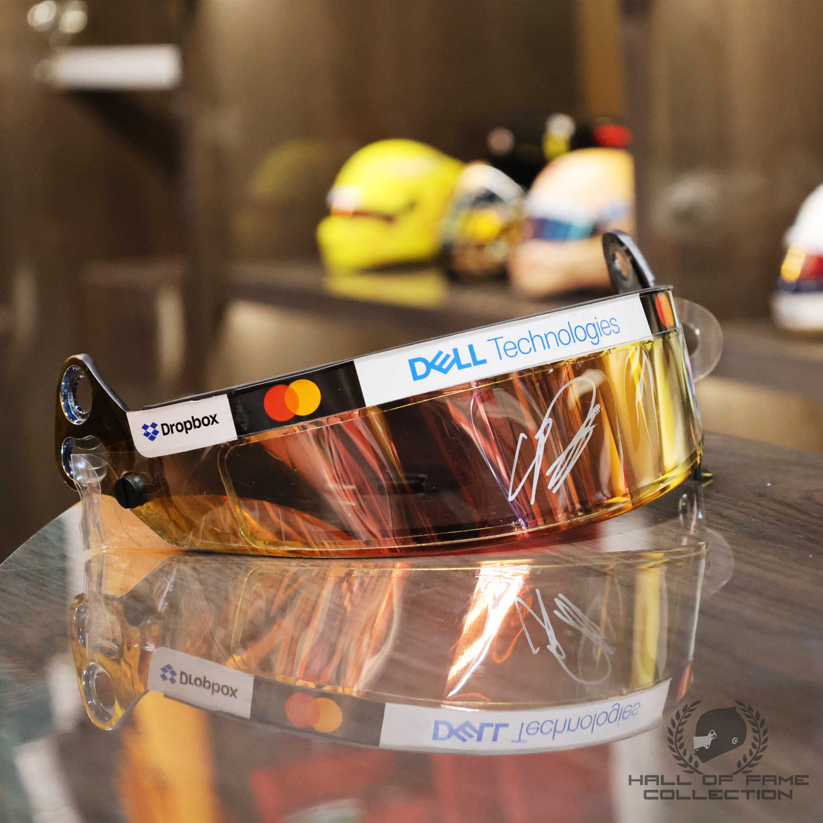 2025 Oscar Piastri McLaren Formula 1 Signed Visor