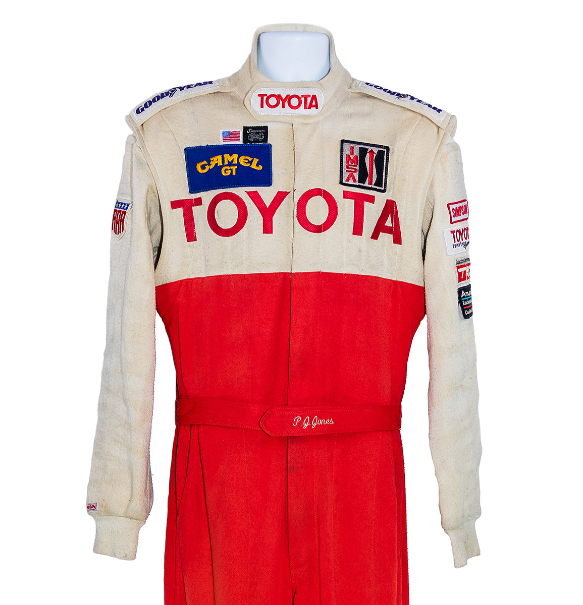 1992/93 P.J. Jones Race Used Toyota AAR IMSA GTP Suit